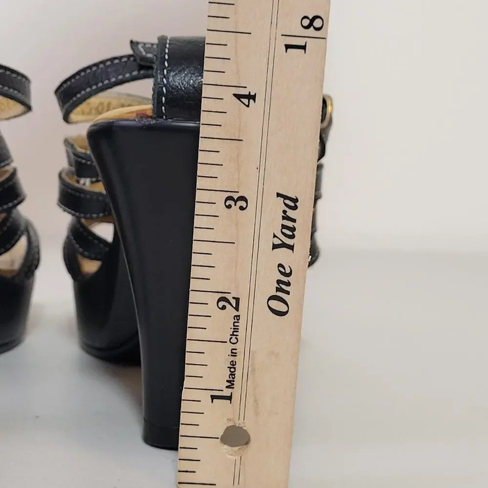Findig Black High Heel‎ Sandals Women's Size EU 38 / US 7.5